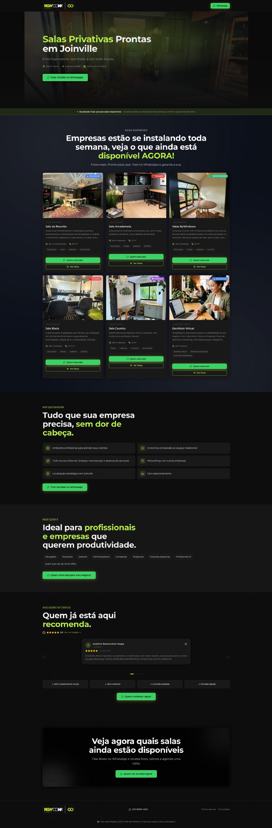 Site NEWCOW Coworking